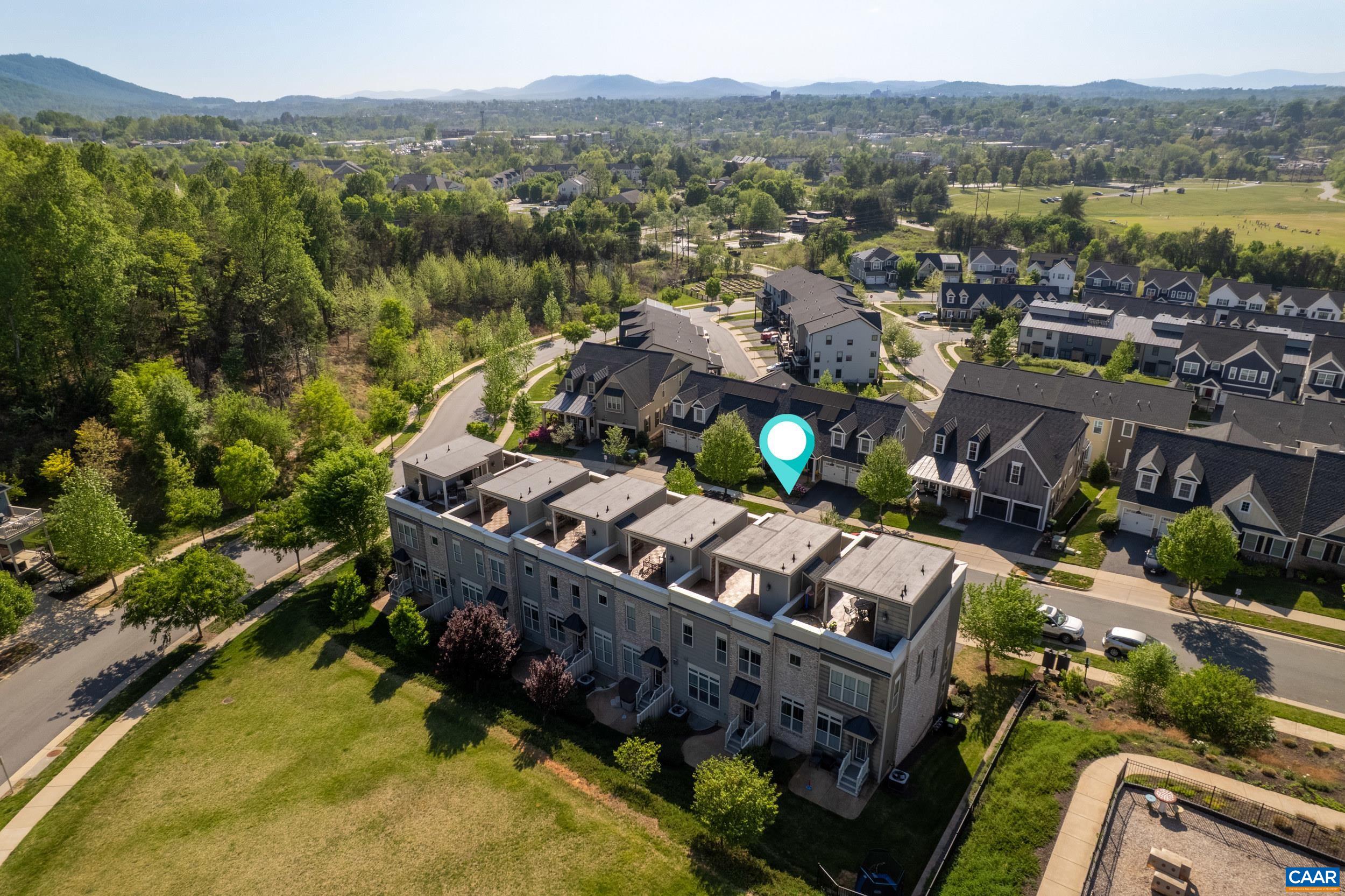 1411 Terrace Lane Charlottesville, VA 22911 - Photo 11 of 72 a view of a city with mountains