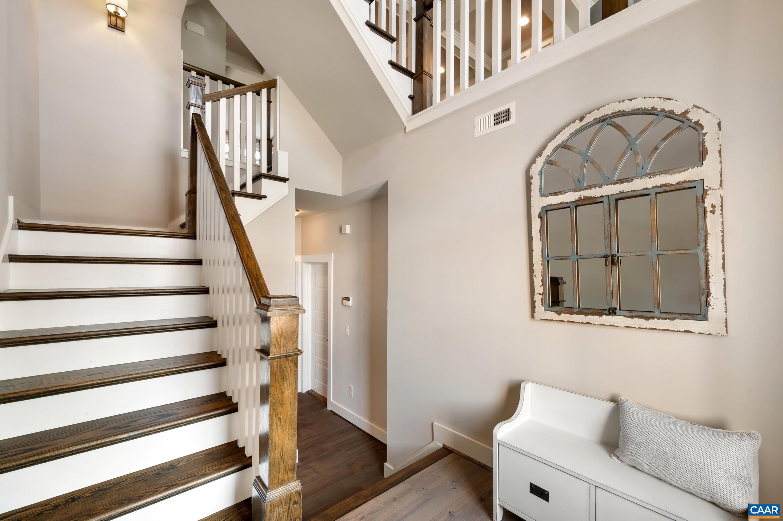 1411 Terrace Lane Charlottesville, VA 22911 - Photo 31 of 72 a view of staircase with white walls and a window