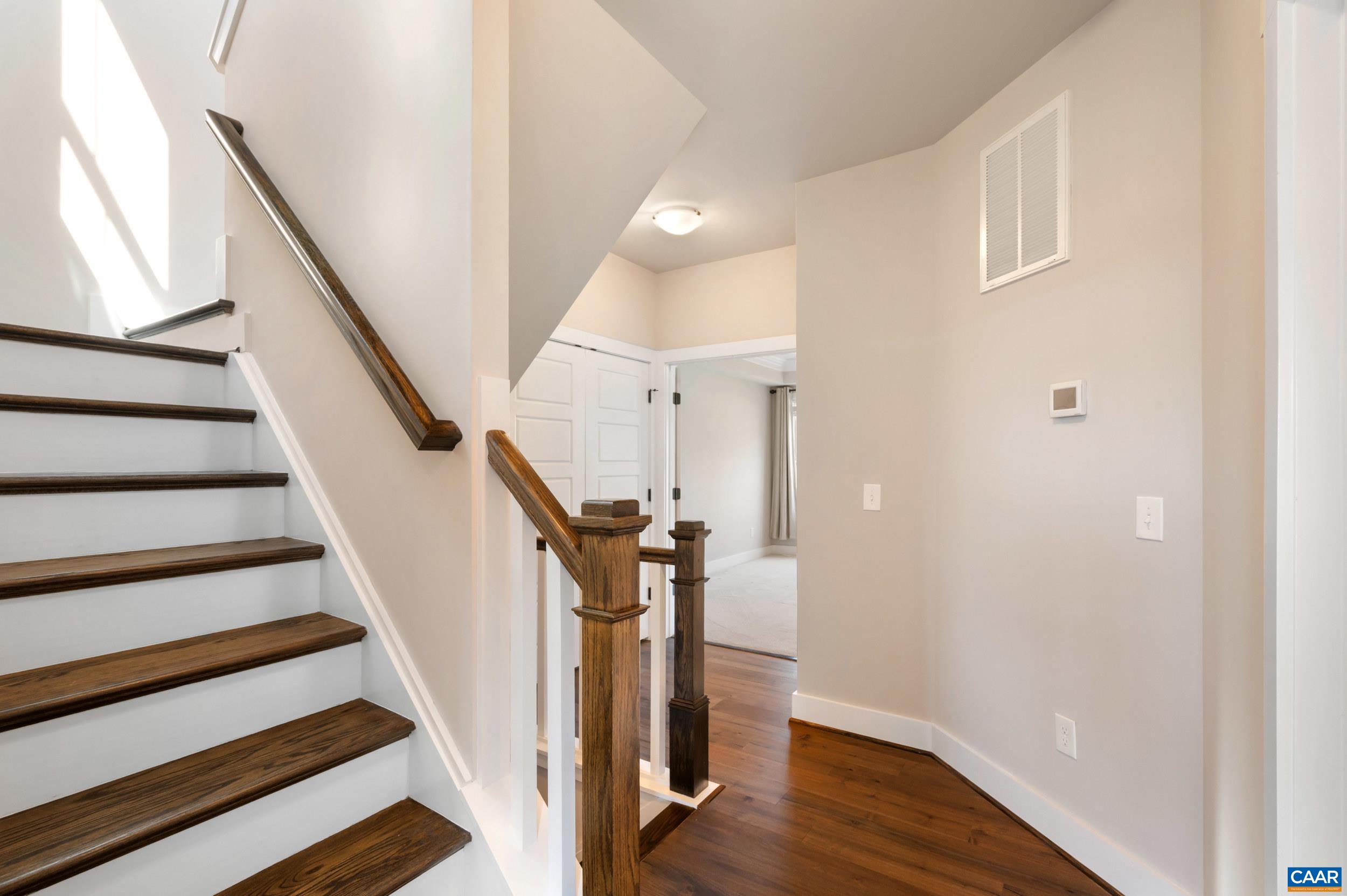 1411 Terrace Lane Charlottesville, VA 22911 - Photo 37 of 72 a view of entryway with wooden floor and stairs