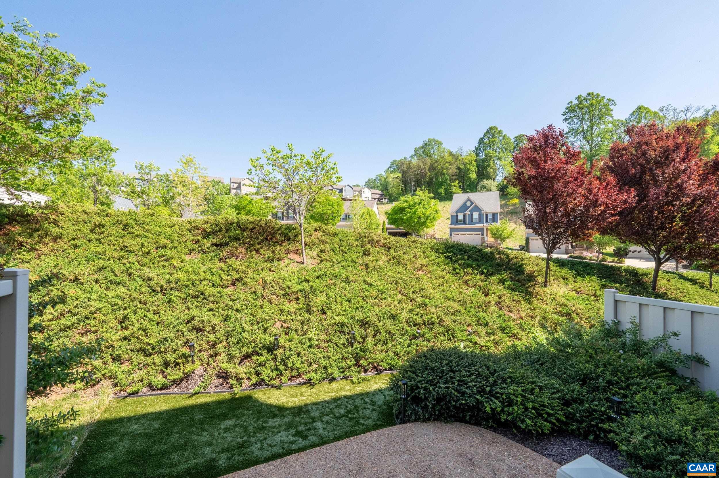 1411 Terrace Lane Charlottesville, VA 22911 - Photo 55 of 72 a view of a garden with plants and large trees