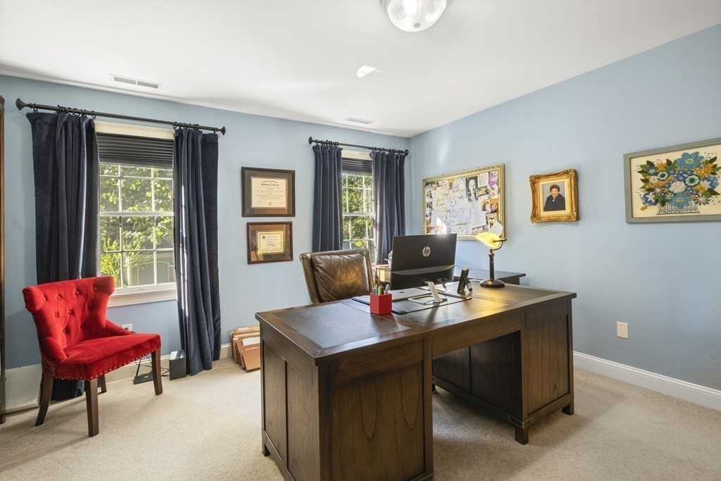 3 Benjamin Road Lexington, MA 02421 - Photo 23 of 42 a view of a workspace with furniture