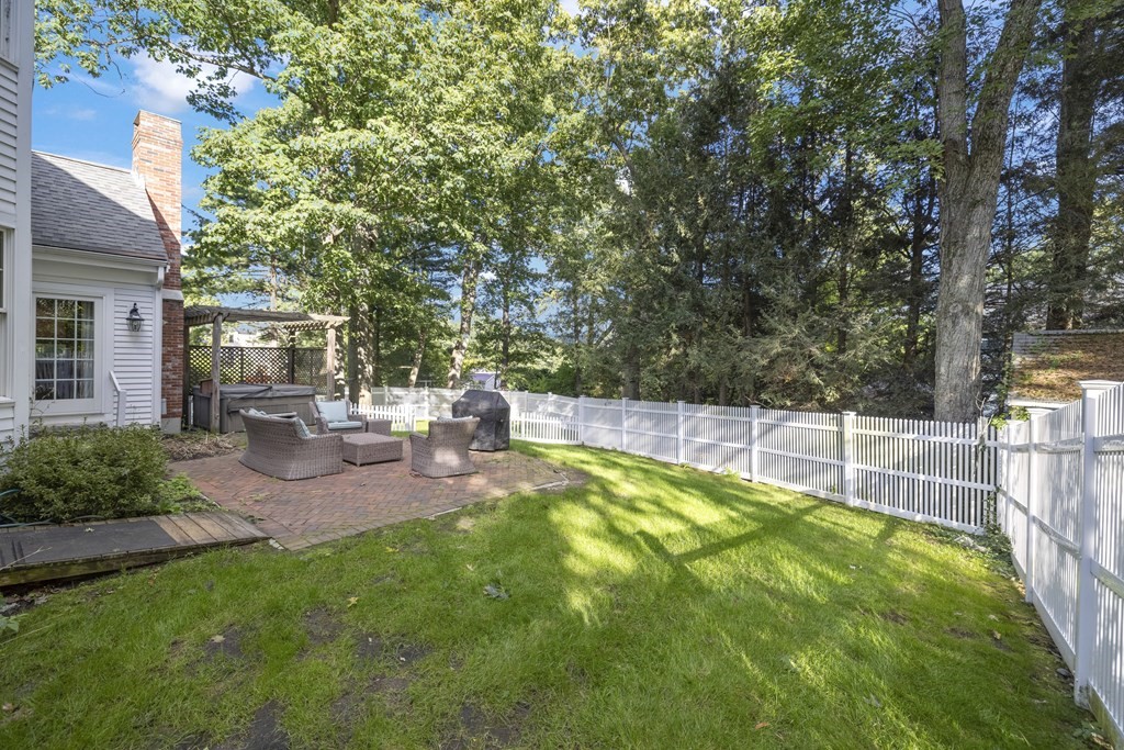 3 Benjamin Road Lexington, MA 02421 - Photo 38 of 42 a view of a backyard with swimming pool