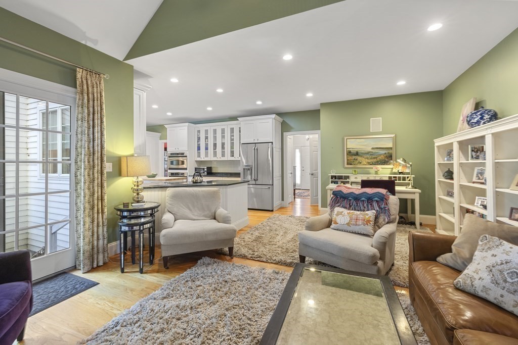3 Benjamin Road Lexington, MA 02421 - Photo 9 of 42 a living room with furniture and a large window