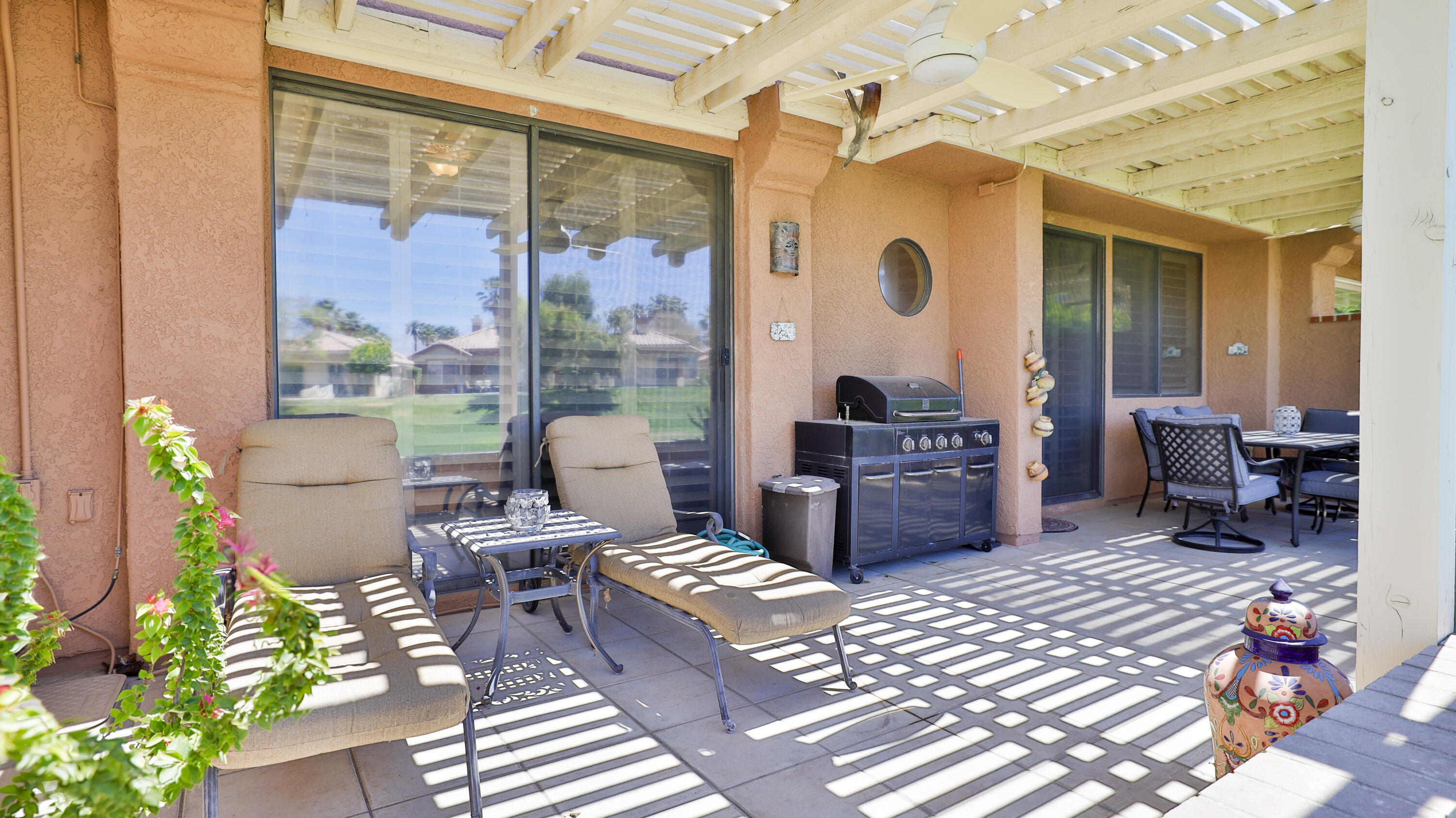 42641 Liolios Drive Palm Desert, CA 92211 - Photo 37 of 44 a view of a balcony with chairs