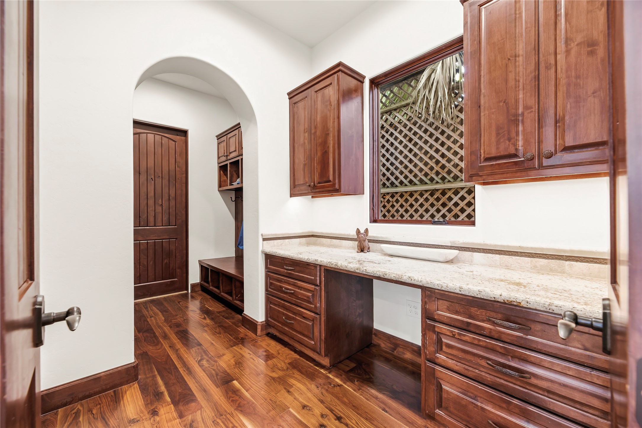 3803 Drake Street Houston, TX 77005 - Photo 15 of 32 a bathroom with a sink and a mirror