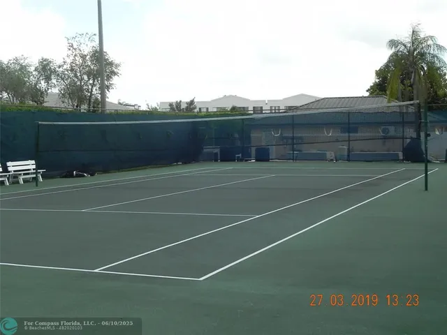 a view of tennis court