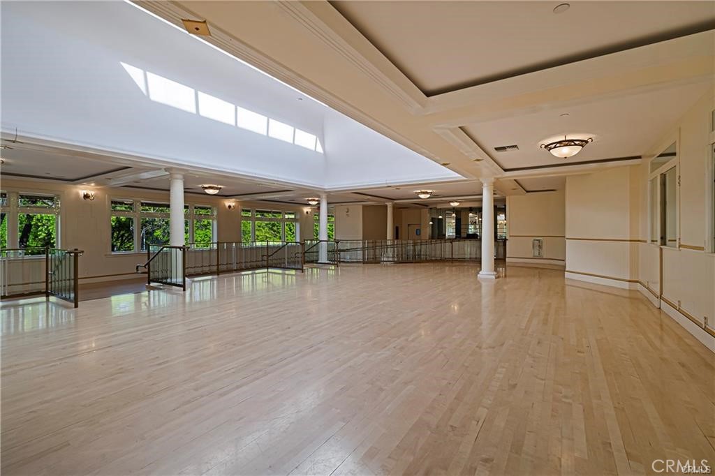200 Wall Street Chico, CA 95928 - Photo 36 of 71 a view of an empty room with wooden floor and a window
