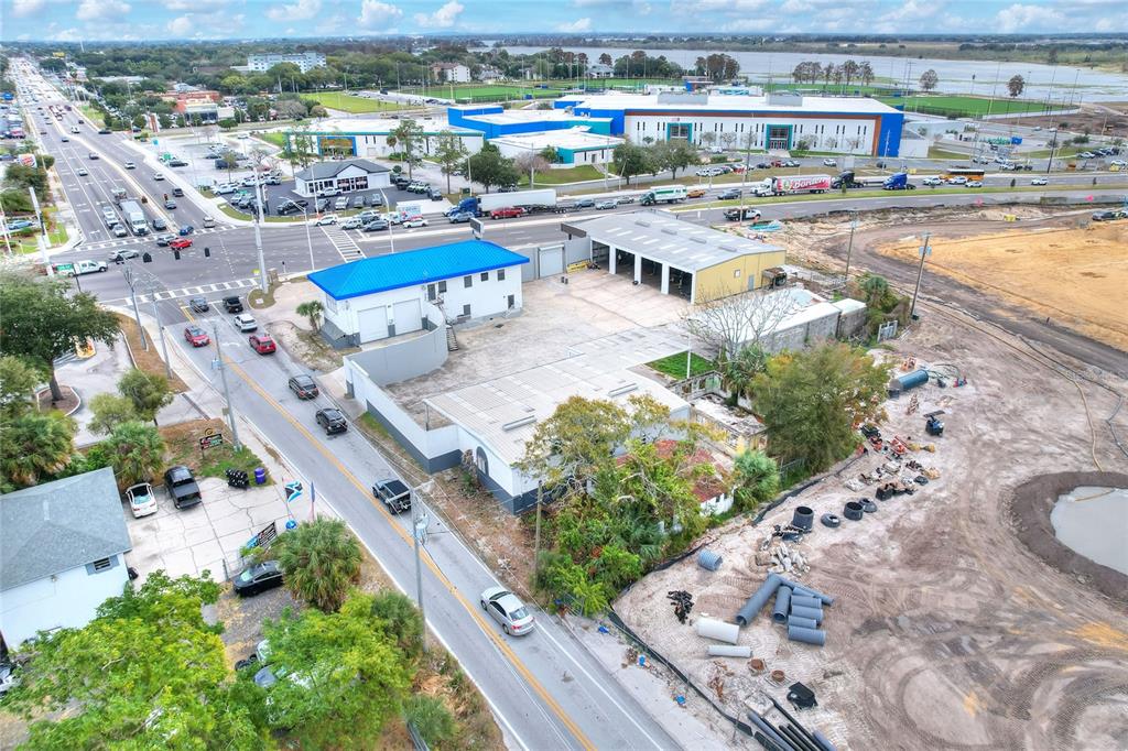 1803 3rd Street Southwest Winter Haven, FL 33880 - Photo 58 of 66 an aerial view of a swimming pool and outdoor space