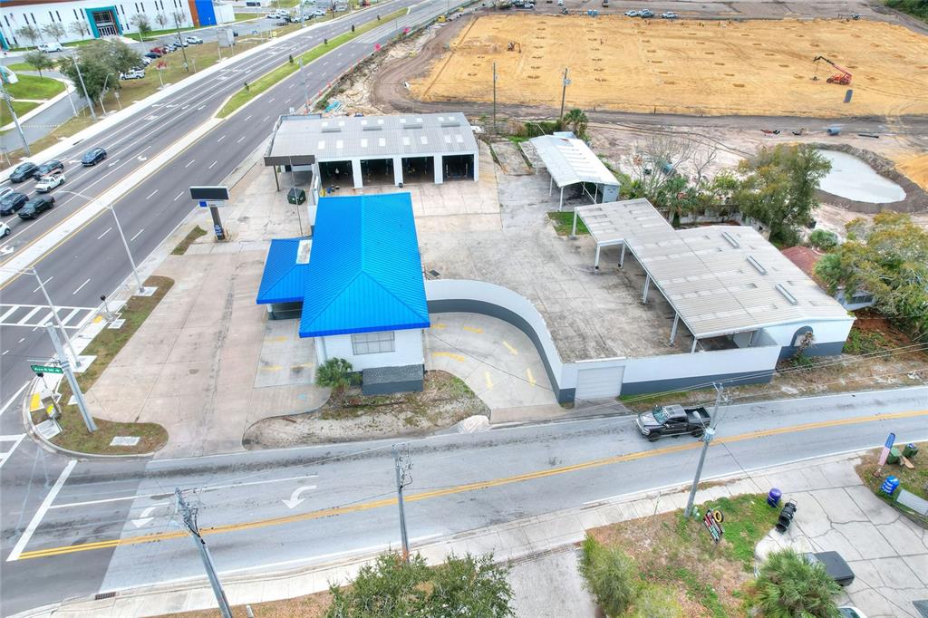 1803 3rd Street Southwest Winter Haven, FL 33880 - Photo 6 of 66 an aerial view of a house with a yard