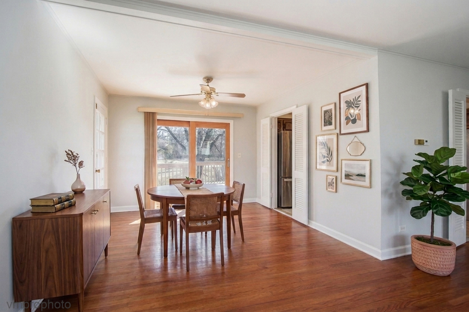 61 Miller Road Lake Zurich, IL 60047 - Photo 4 of 31 a view of a dining room with furniture window and wooden floor