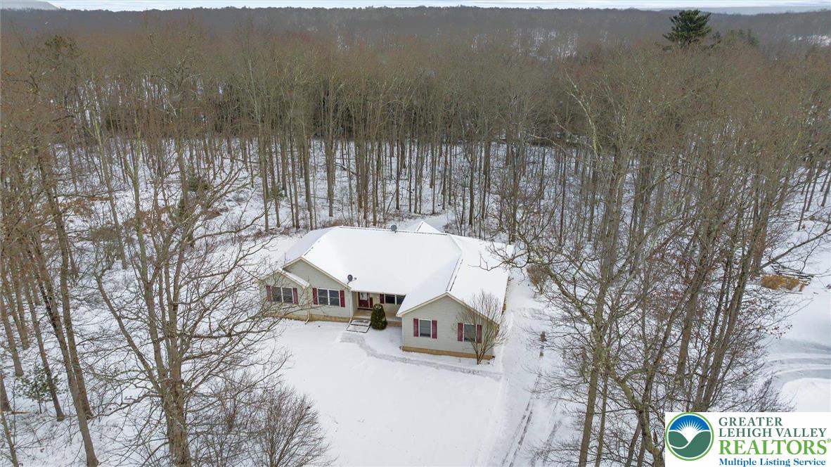 4 Jaskiewicz Way White Haven, PA 18661 - Photo 35 of 49 a view of a house with a yard and covered with snow
