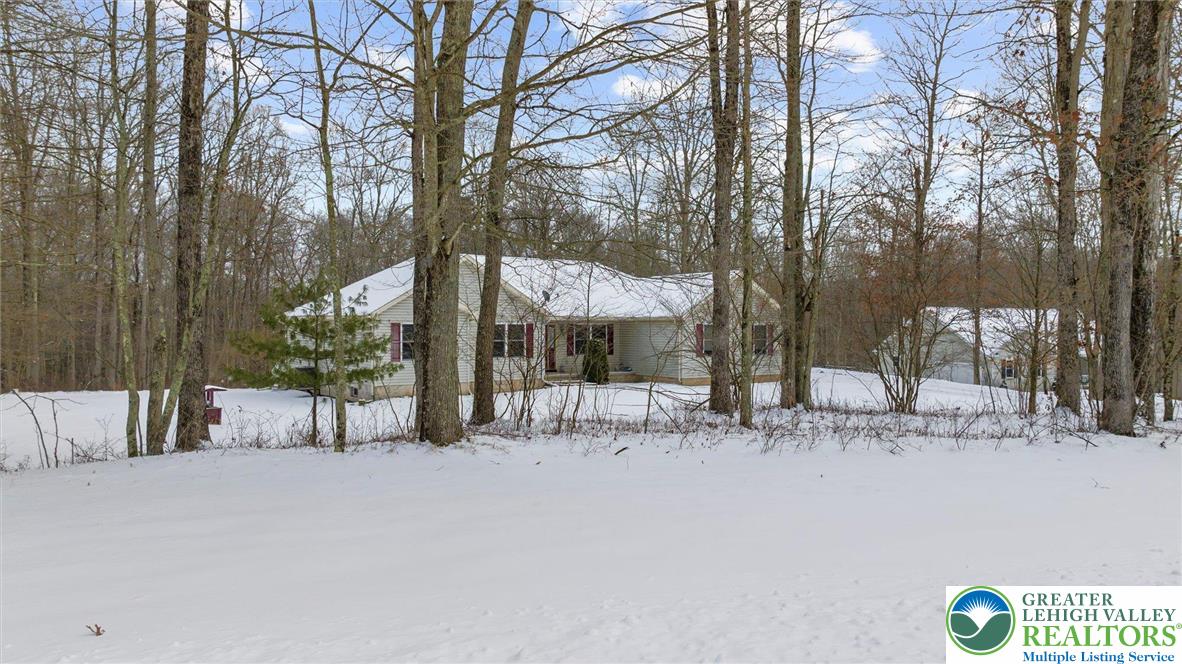 4 Jaskiewicz Way White Haven, PA 18661 - Photo 36 of 49 a view of a house with a snow in the yard