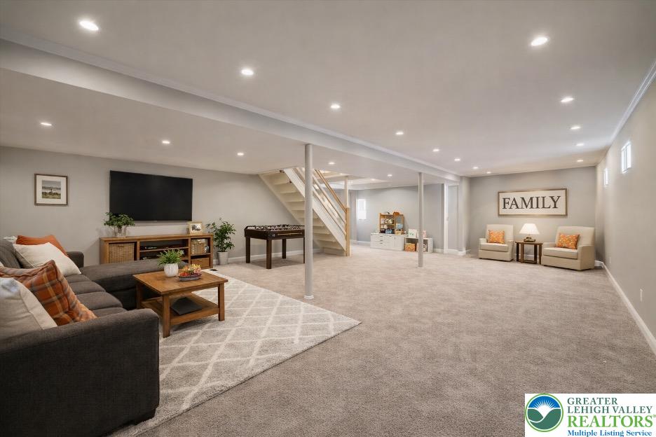 4 Jaskiewicz Way White Haven, PA 18661 - Photo 47 of 49 a living room with furniture and a flat screen tv