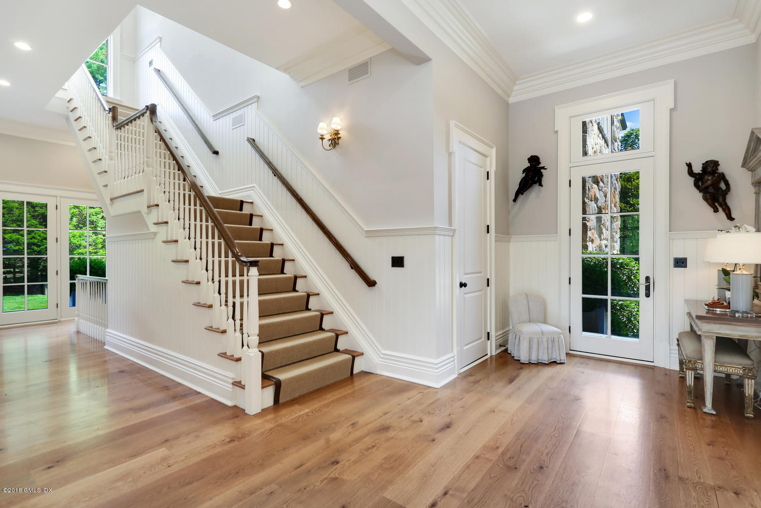 35 Close Road Greenwich, CT 06831 - Photo 29 of 78 a view of entryway and hall with wooden floor
