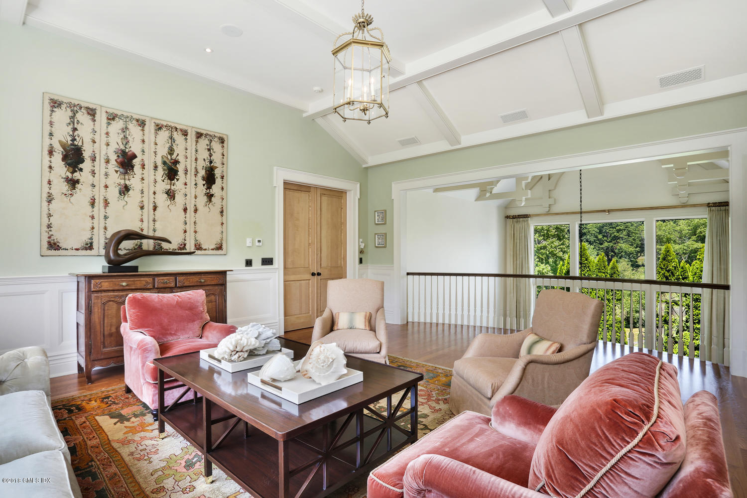 35 Close Road Greenwich, CT 06831 - Photo 33 of 78 a living room with furniture and a large window