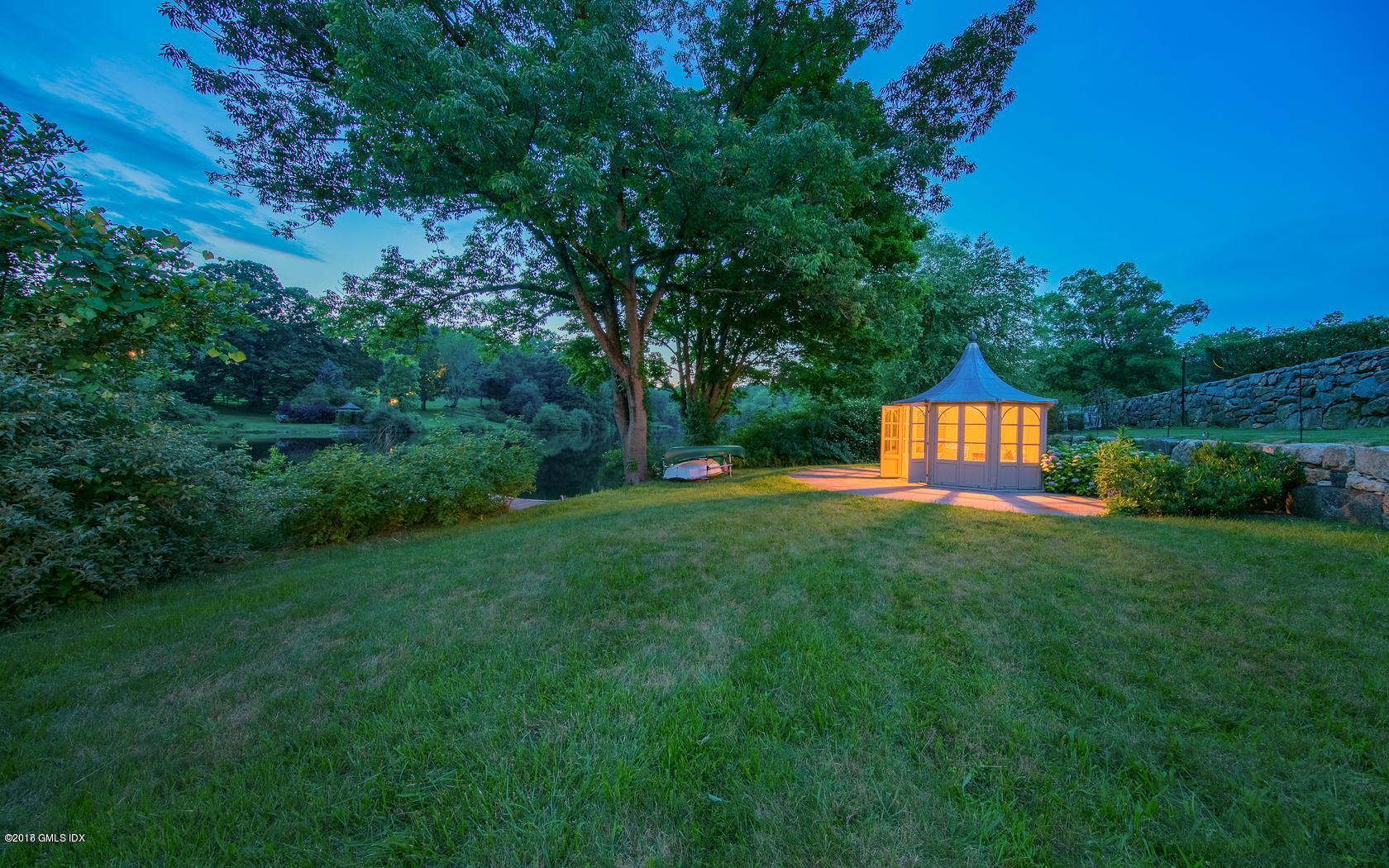 35 Close Road Greenwich, CT 06831 - Photo 72 of 78 67 Gazebo Twilight 7