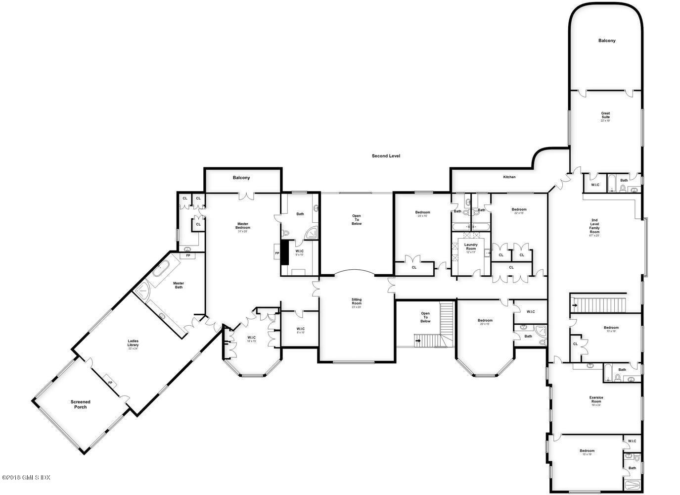 35 Close Road Greenwich, CT 06831 - Photo 77 of 78 Second Level