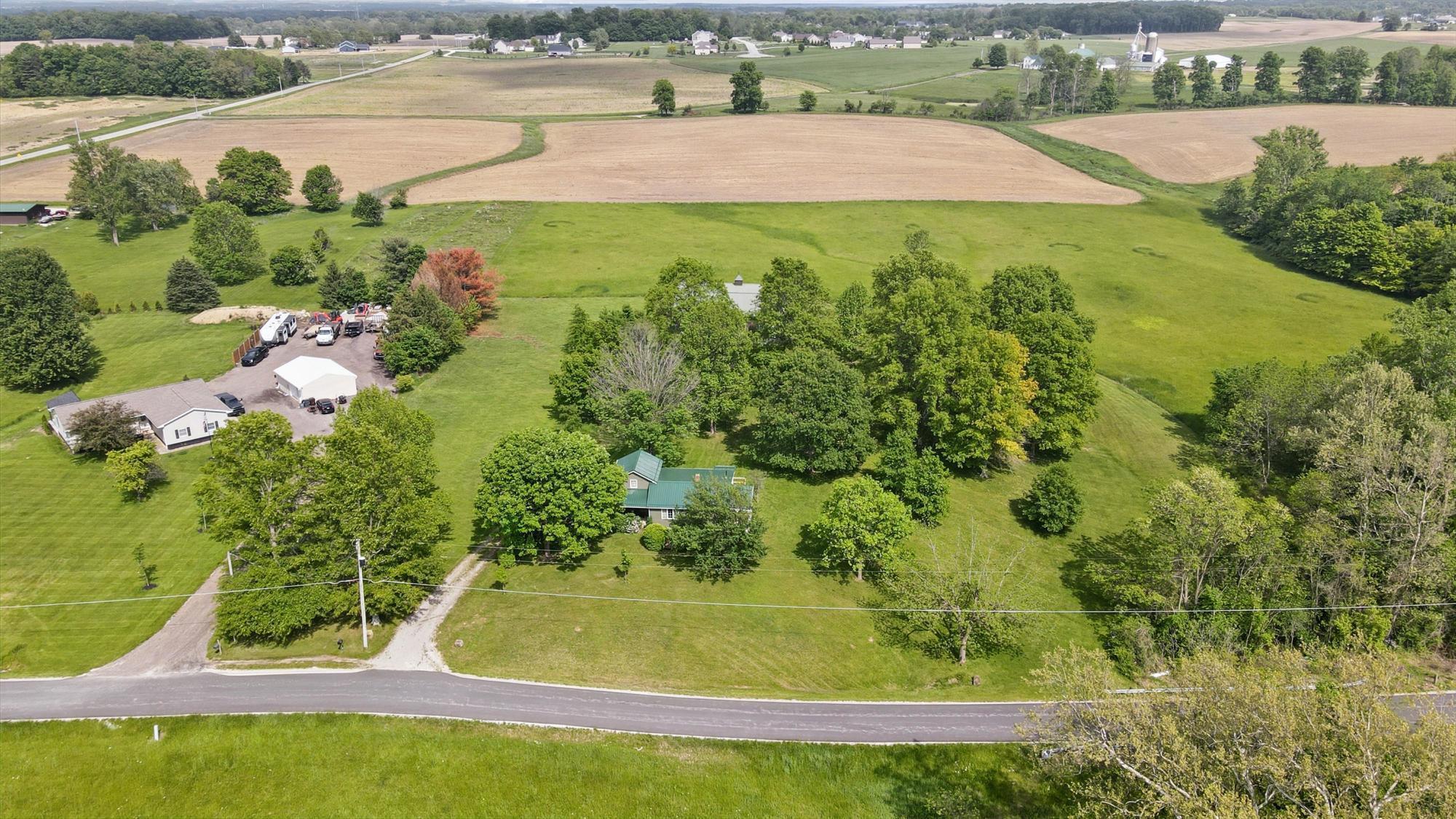 5870 Brook Road Northwest Baltimore, OH 43105 - Photo 2 of 70 Front Aerial View - 5870 Brook Road NW, Baltimore, OH 43105