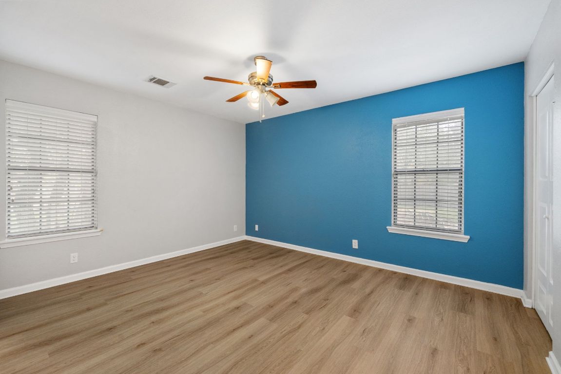 805 Sabinas Court Georgetown, TX 78628 - Photo 12 of 28 The primary bedroom has room for that Cali King!