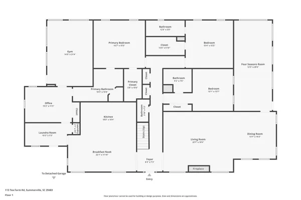 $1,250,000 | 113 Tea Farm Road, Summerville, SC 29483