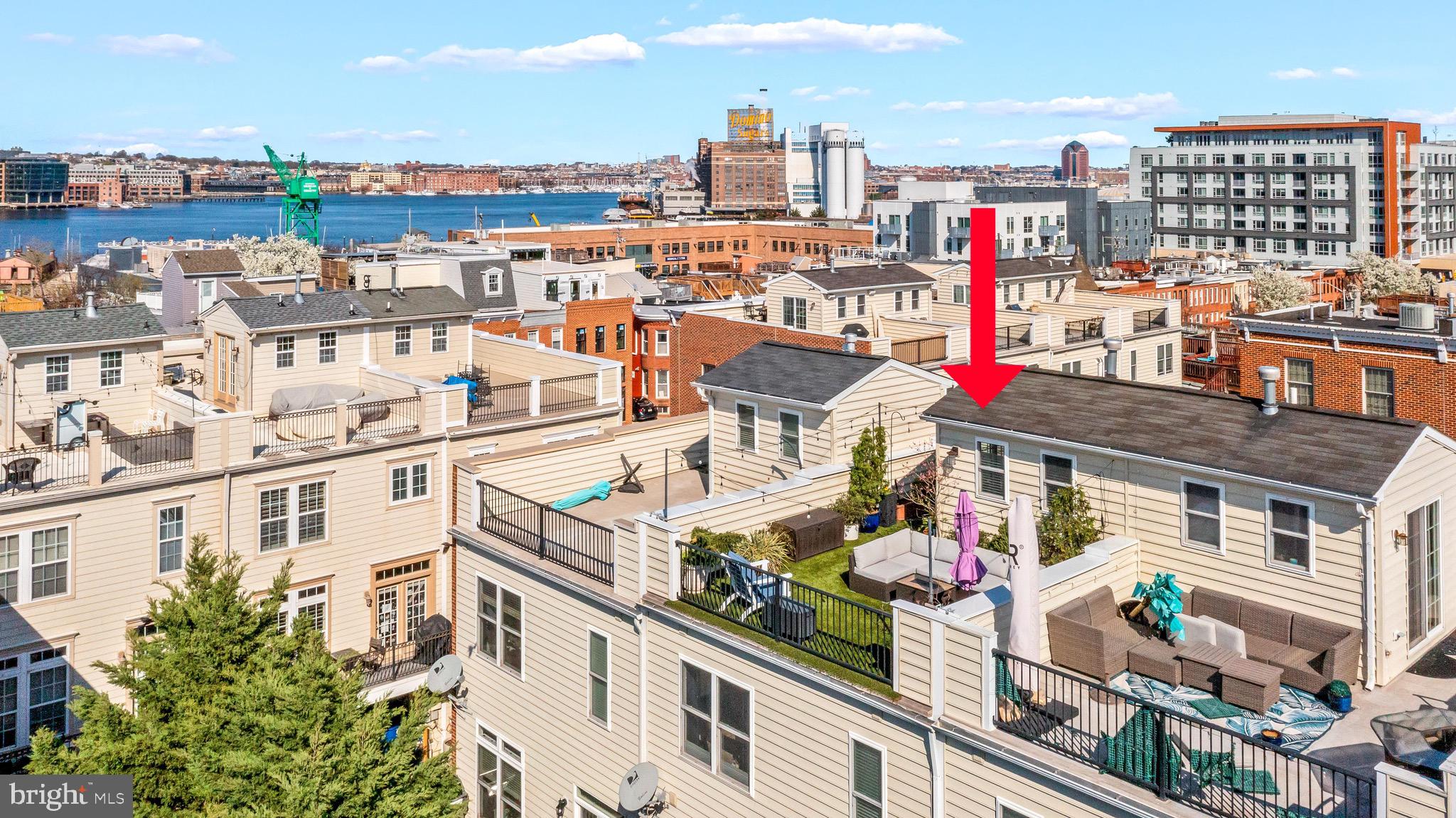 1502 Stack Street Baltimore, MD 21230 - Photo 2 of 46 Amazing water & city views - best rooftop deck!