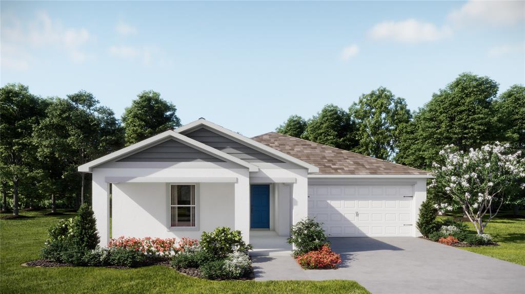 3643 Rolling Rdg Bend Davenport, FL 33837 - Photo 1 of 1 a front view of a house with garden