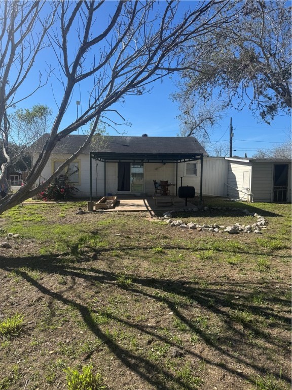10420 6th Street Pettus, TX 78146 - Photo 25 of 30 a front view of house with yard