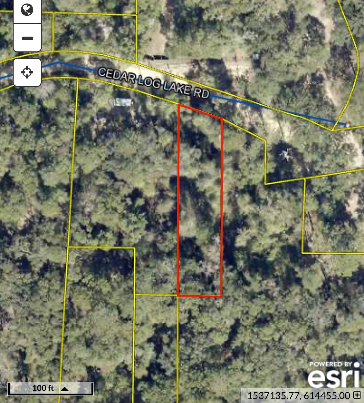 Tbd Cedar Log Lake Road Ponce de Leon, FL 32455 - Photo 11 of 11 Property Appraiser Aerial View