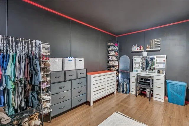 a view of a storage & utility room