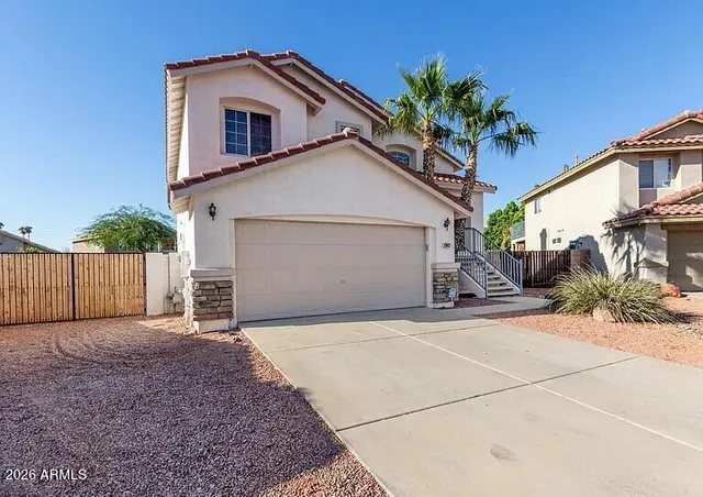 a house view with a outdoor space