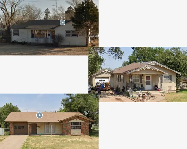 a view of outdoor space yard and front view of a house