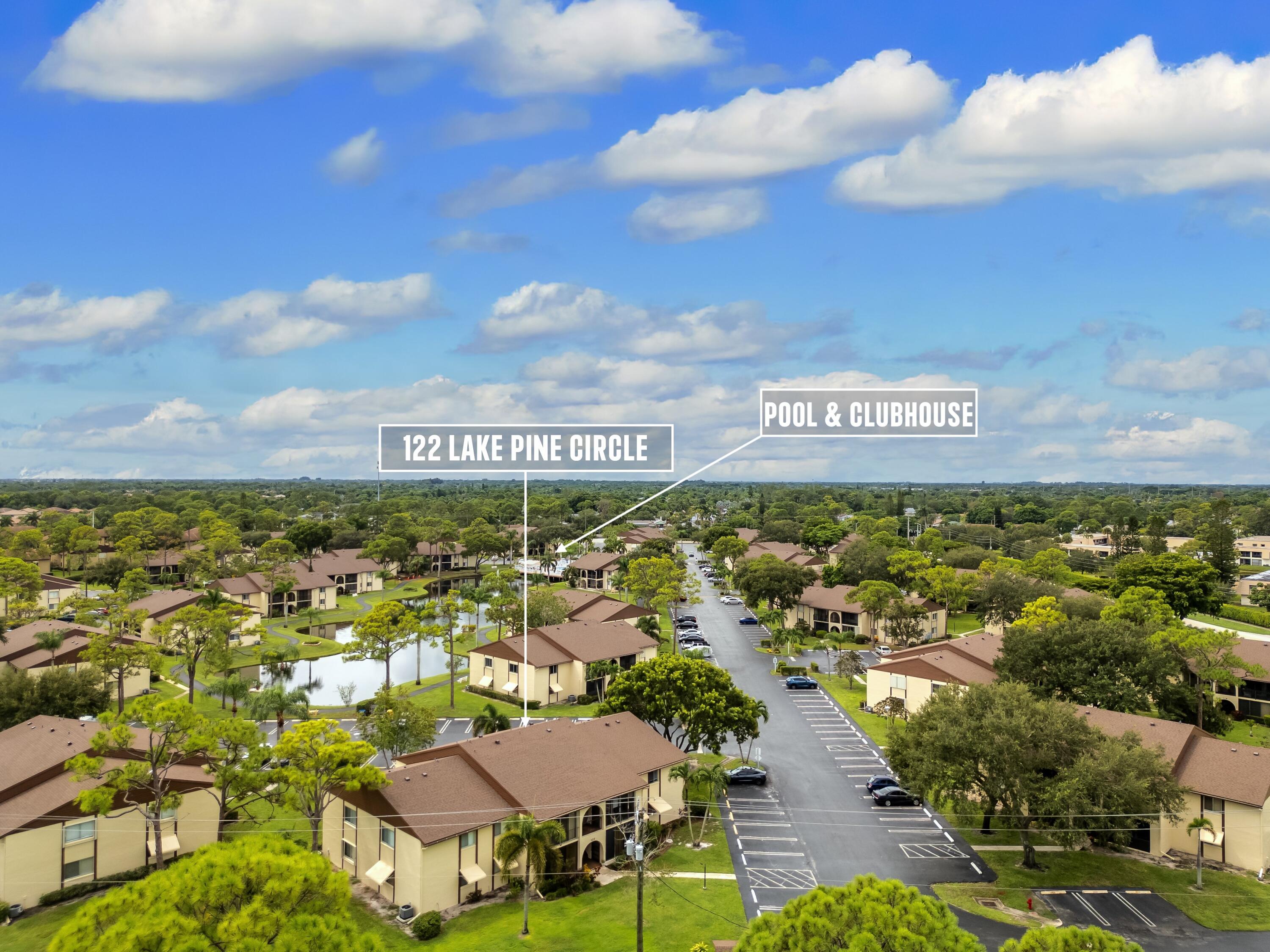 122 Lake Pine Circle, Unit B1 Greenacres, FL 33463 - Photo 12 of 36 a view of a city
