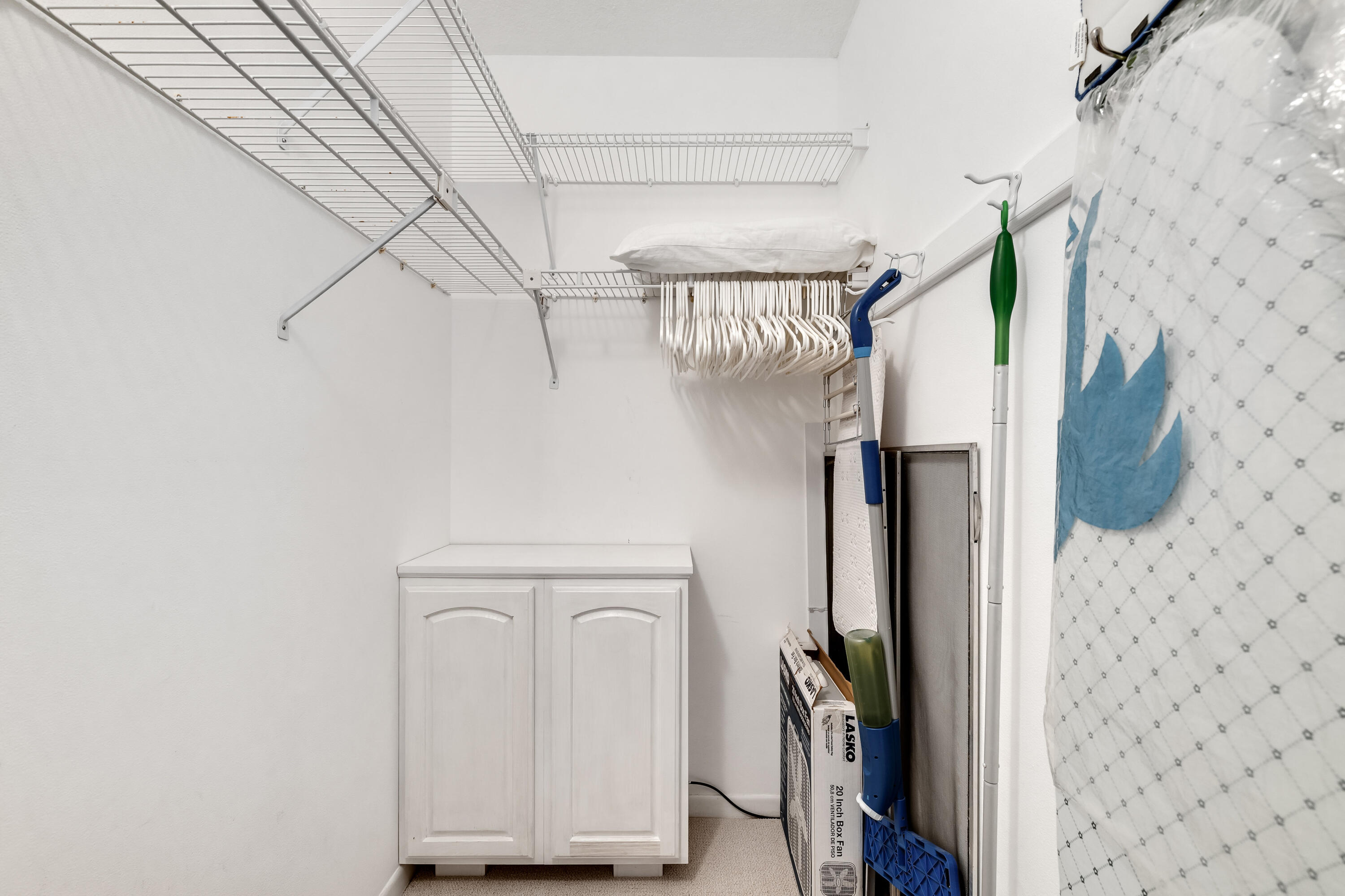 122 Lake Pine Circle, Unit B1 Greenacres, FL 33463 - Photo 27 of 36 a view of storage and utility room with stairs