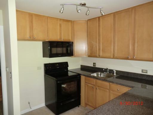 5880 Forest View Road, Unit B Lisle, IL 60532 - Photo 4 of 15 a kitchen with stainless steel appliances granite countertop a sink a stove and a microwave