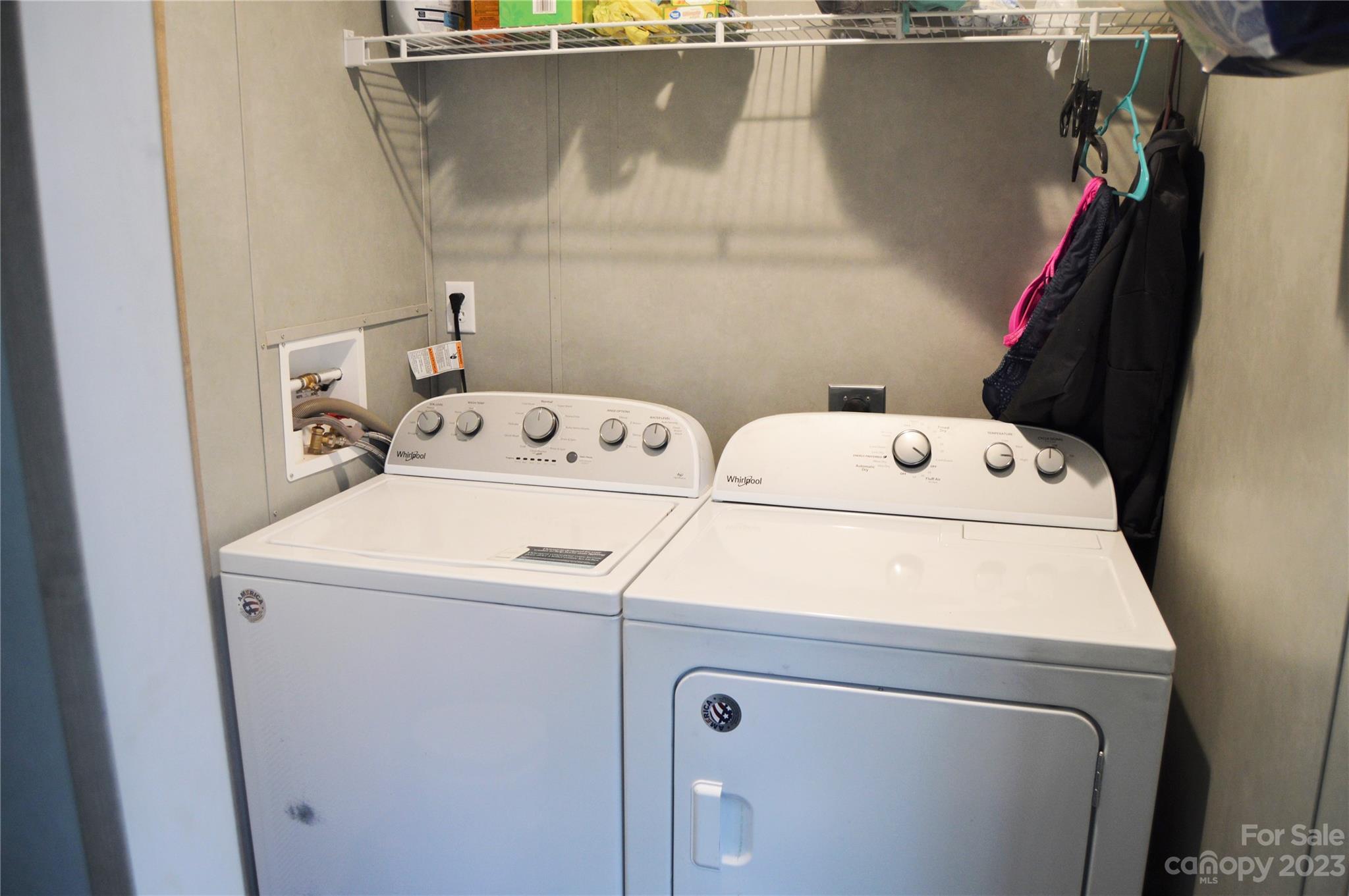 6418 Dysartsville Road Morganton, NC 28655 - Photo 13 of 20 a utility room with dryer and washer