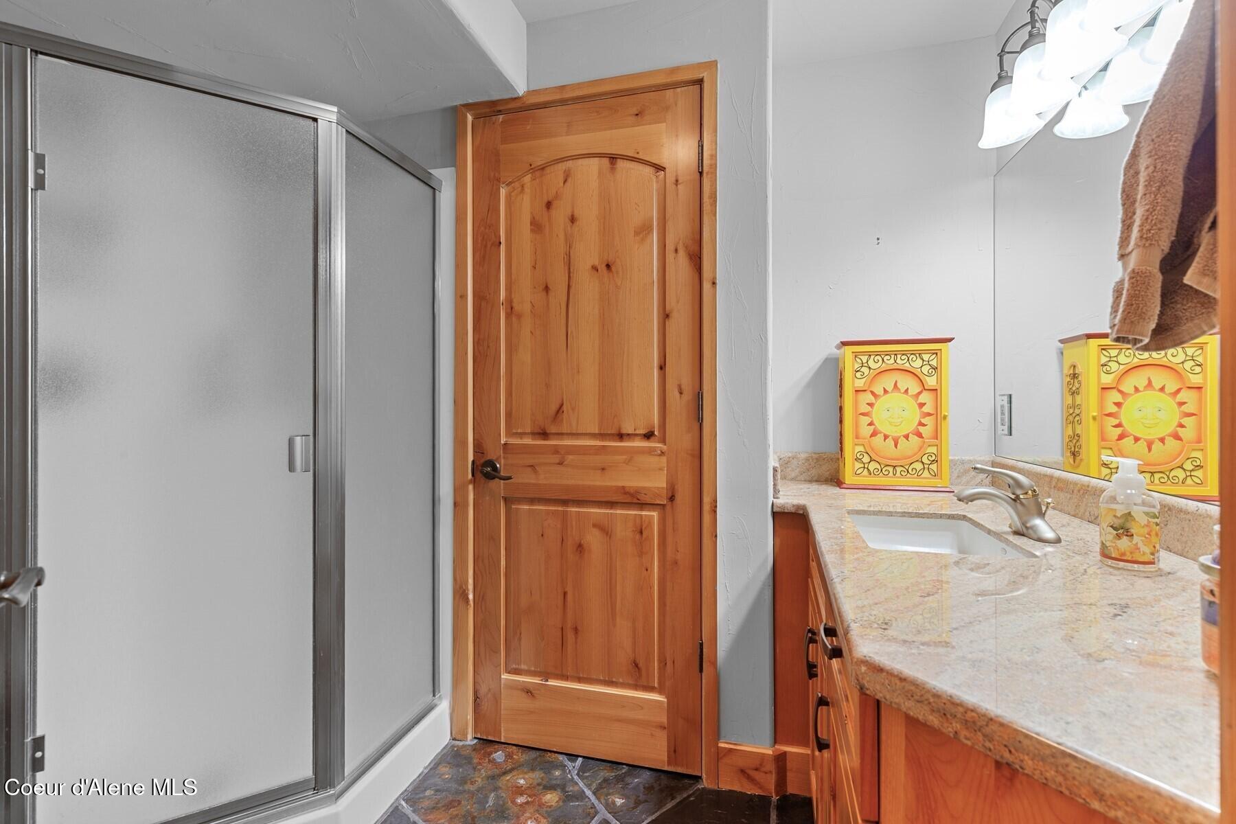 18869 South Trekker Woods Road Coeur D'Alene, ID 83814 - Photo 51 of 78 Lower Level Bathroom wShower