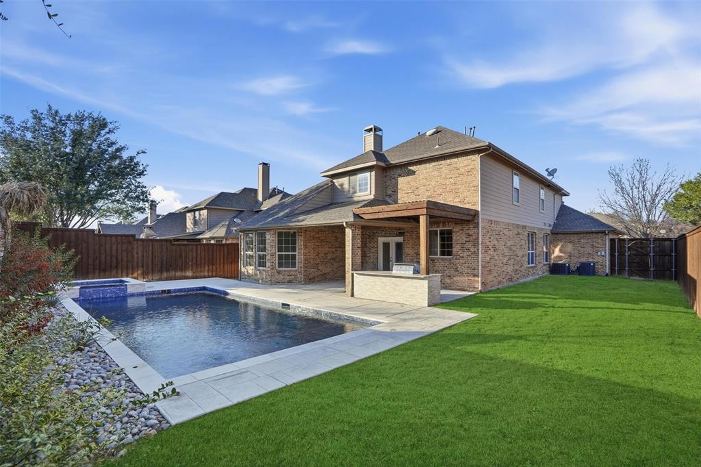 Welcome to 941 Fox Ridge Trail!  This backyard oasis is second to none - featuring a pool, hot tub, and outdoor kitchen. Your guests may never want to leave!