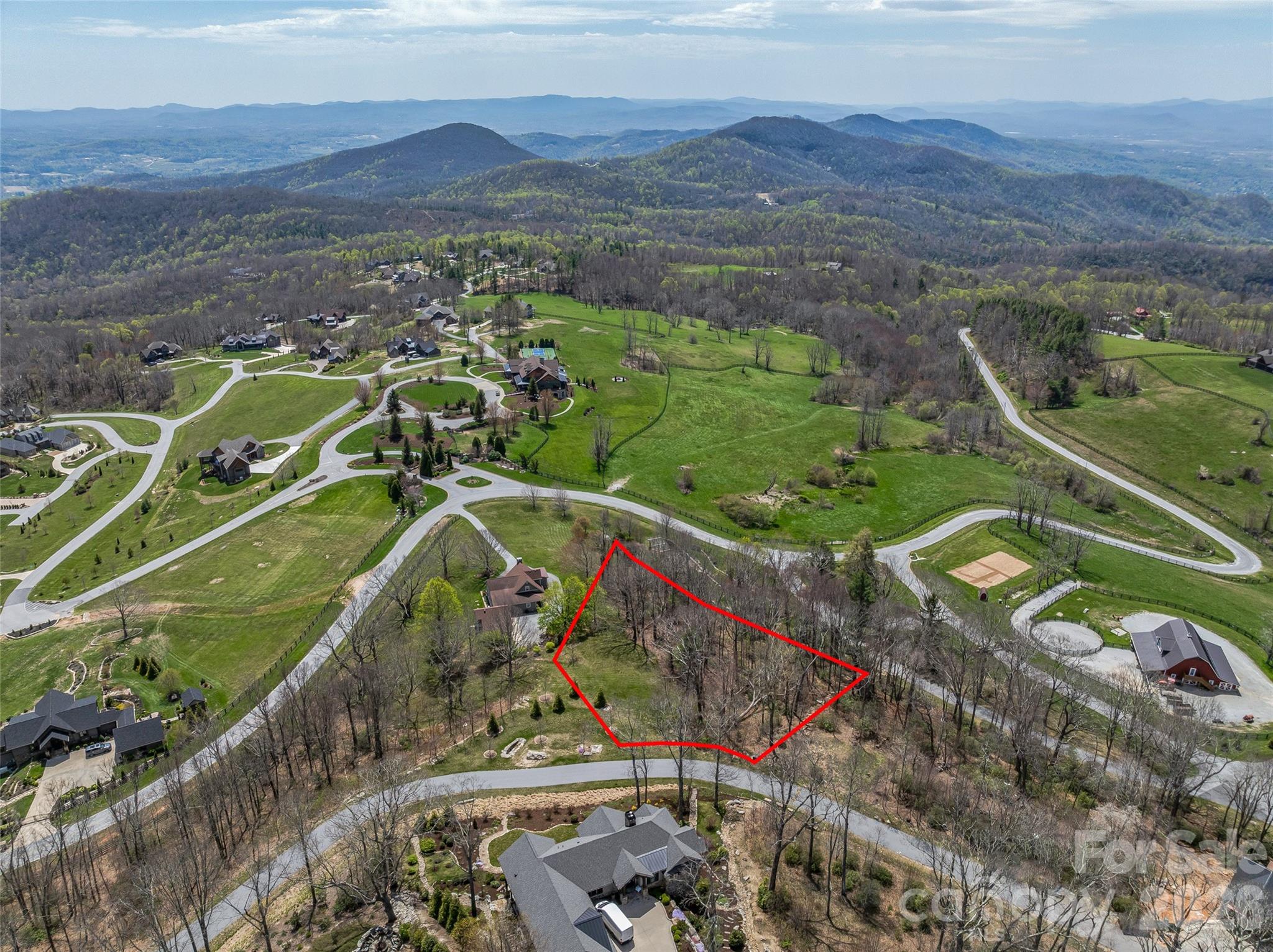 88 Autumn Ridge Lane, Unit 66 Hendersonville, NC 28792 - Photo 1 of 27 an aerial view of a