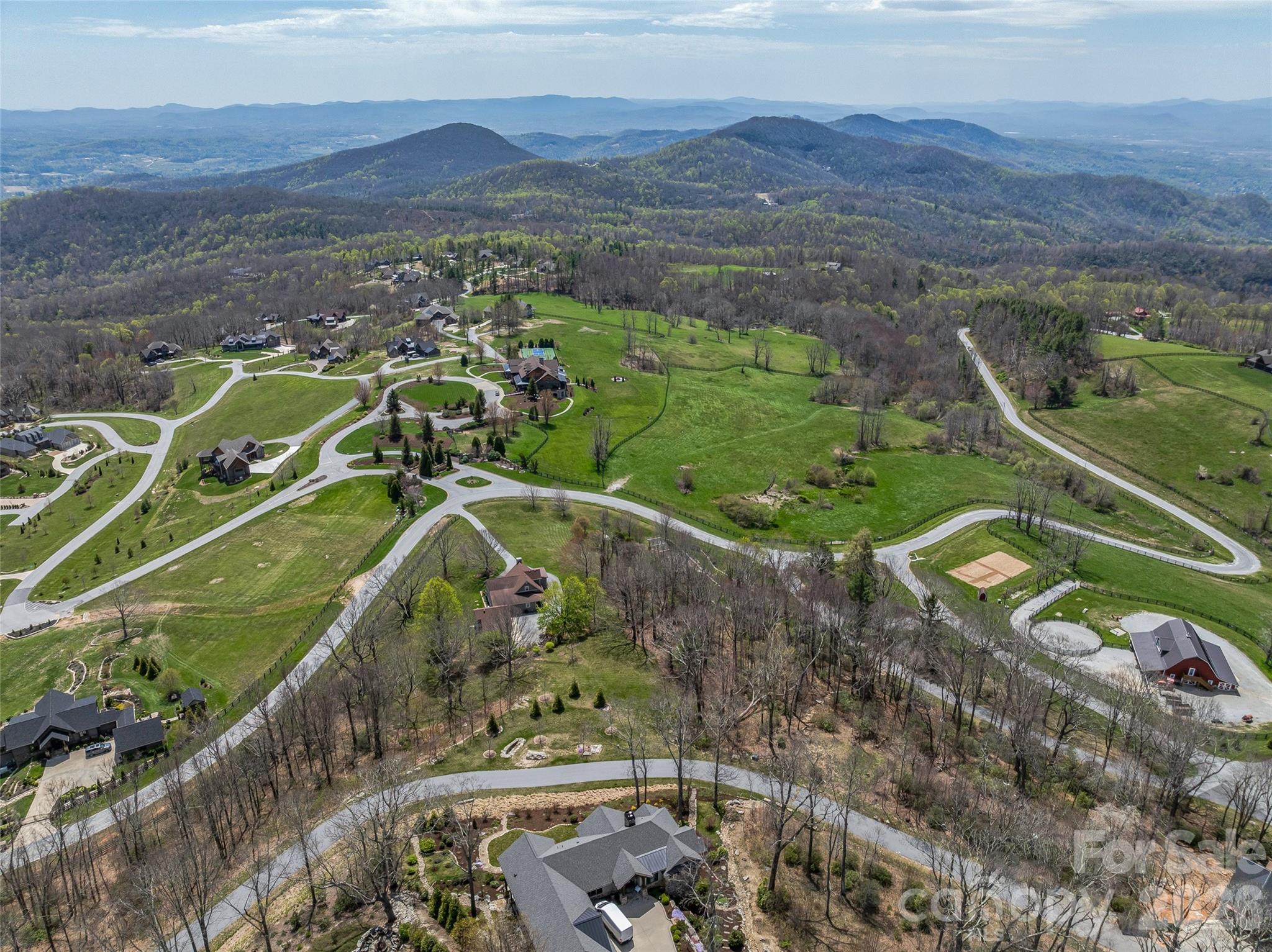 88 Autumn Ridge Lane, Unit 66 Hendersonville, NC 28792 - Photo 11 of 27 an aerial view of a house