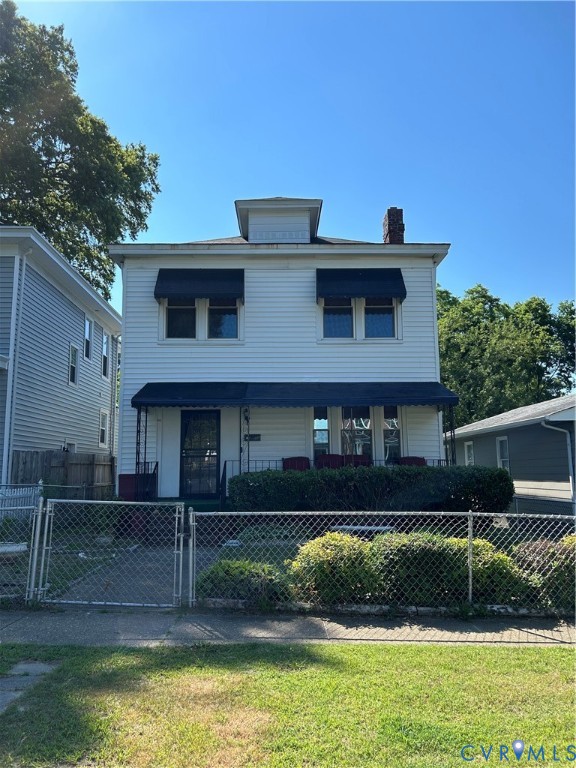 3123 Carolina Avenue Richmond, VA 23222 - Photo 2 of 23 a front view of a house with a yard