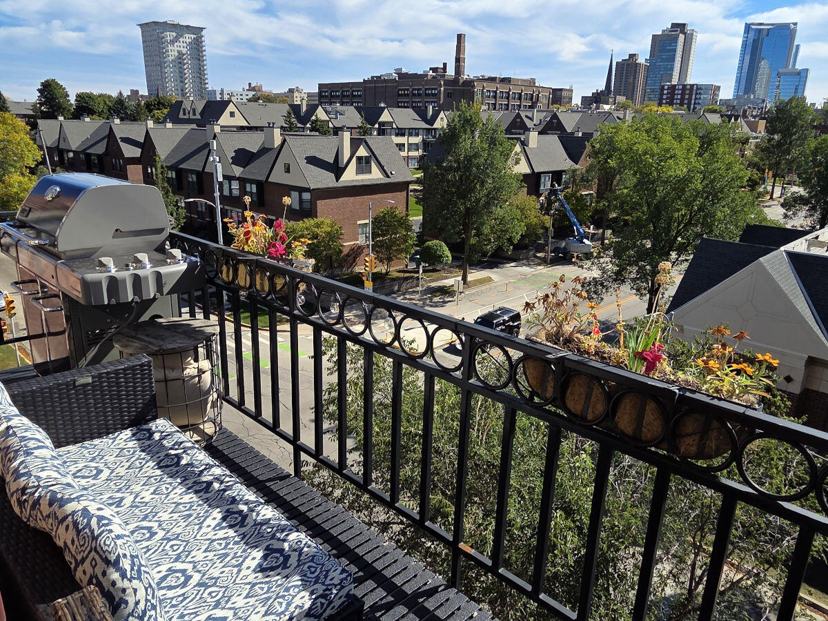 1515 North Van Buren Street, Unit 510 Milwaukee, WI 53202 - Photo 39 of 45 East Balcony