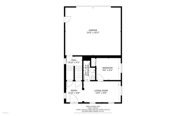 a picture of a floor plan