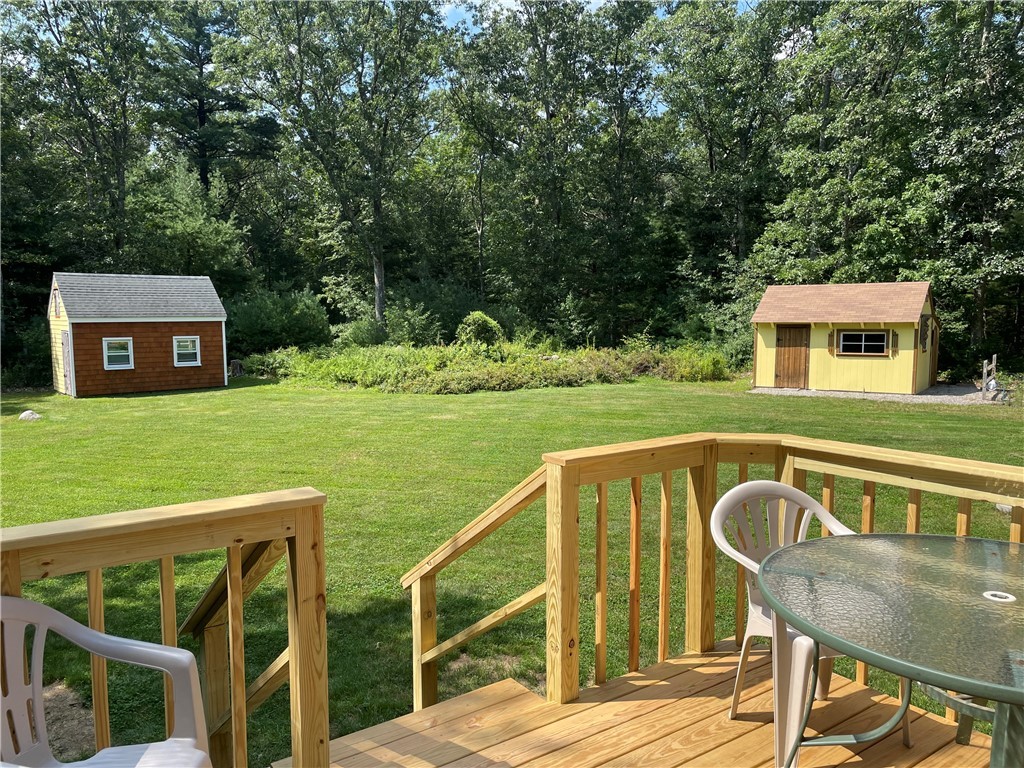 371 Weaver Hill Road Coventry, RI 02816 - Photo 5 of 28 Deck overlooking private yard.