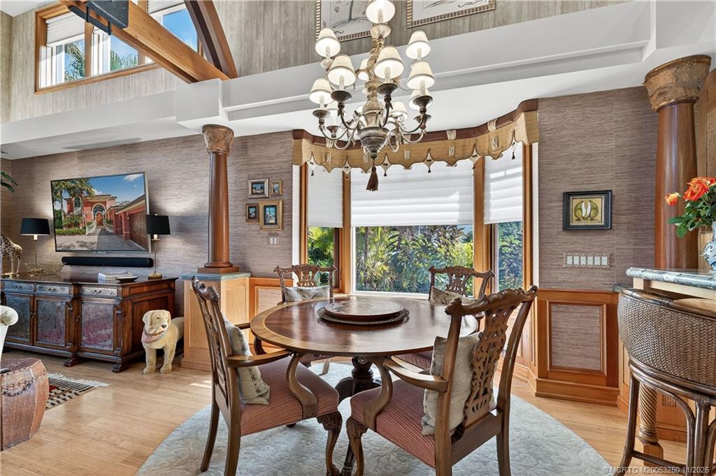 1210 Northwest Winters Creek Road Palm City, FL 34990 - Photo 25 of 73 Casual Dining between Kitchen & Family Room