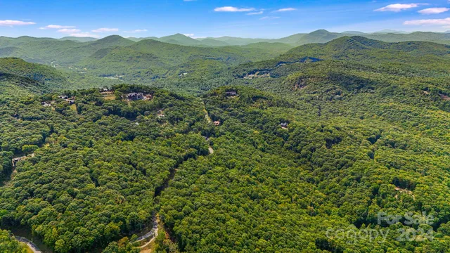 a view of a lush green field