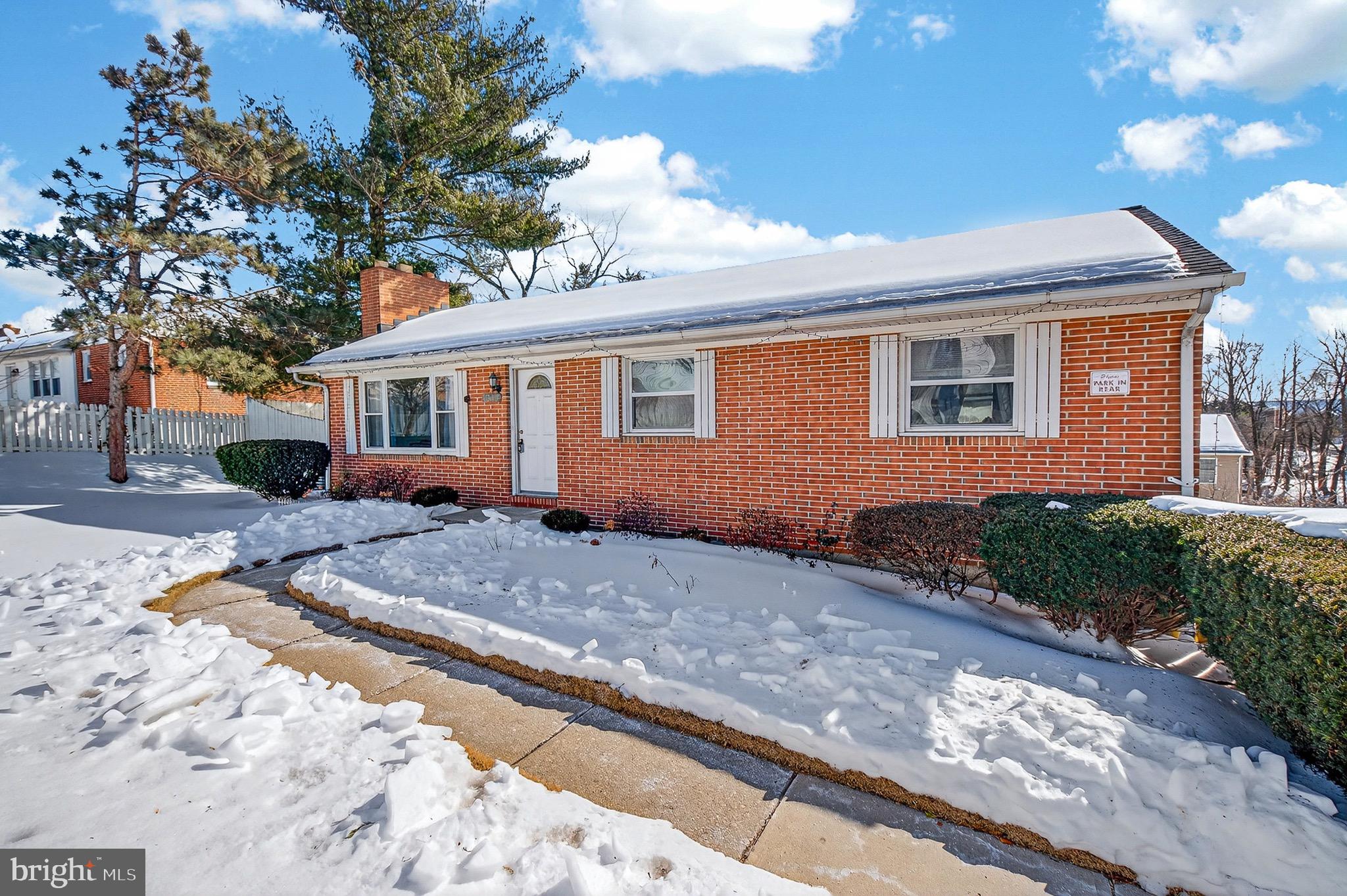 3505 East Joppa Road Parkville, MD 21234 - Photo 28 of 42 a front view of a house with garden