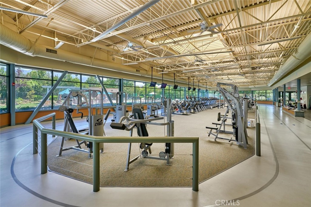 860 Annandale Road Beaumont, CA 92223 - Photo 55 of 61 a view of a room with gym equipment