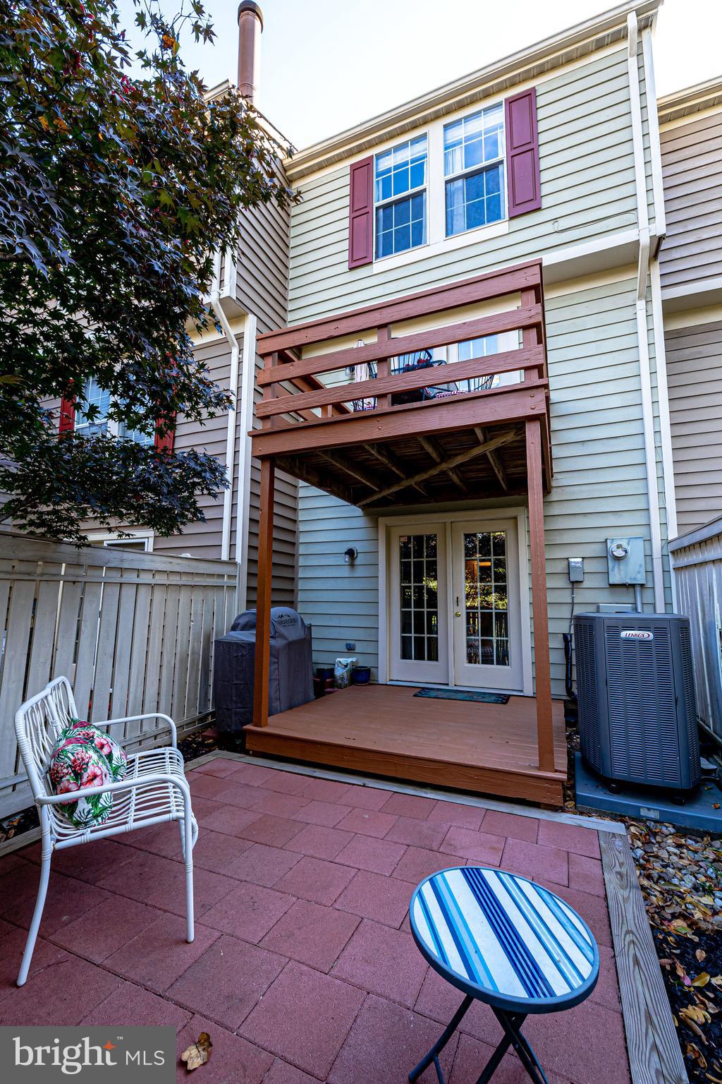 1644 Fieldthorn Drive Reston, VA 20194 - Photo 51 of 74 Fully fenced backyard with private patio