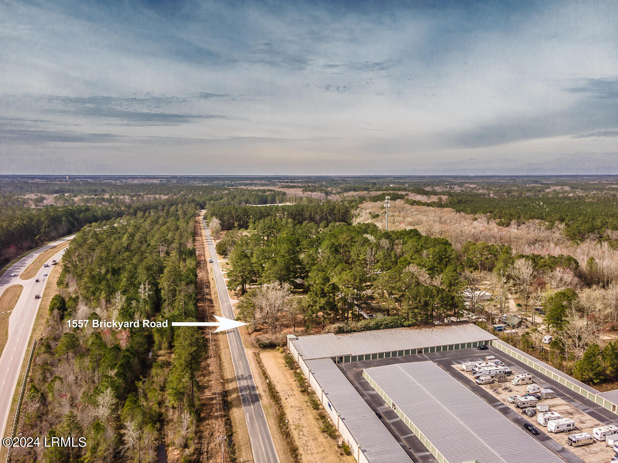 1557 Brickyard Road Hardeeville, SC 29927 - Photo 2 of 22 Aerial 8 with address