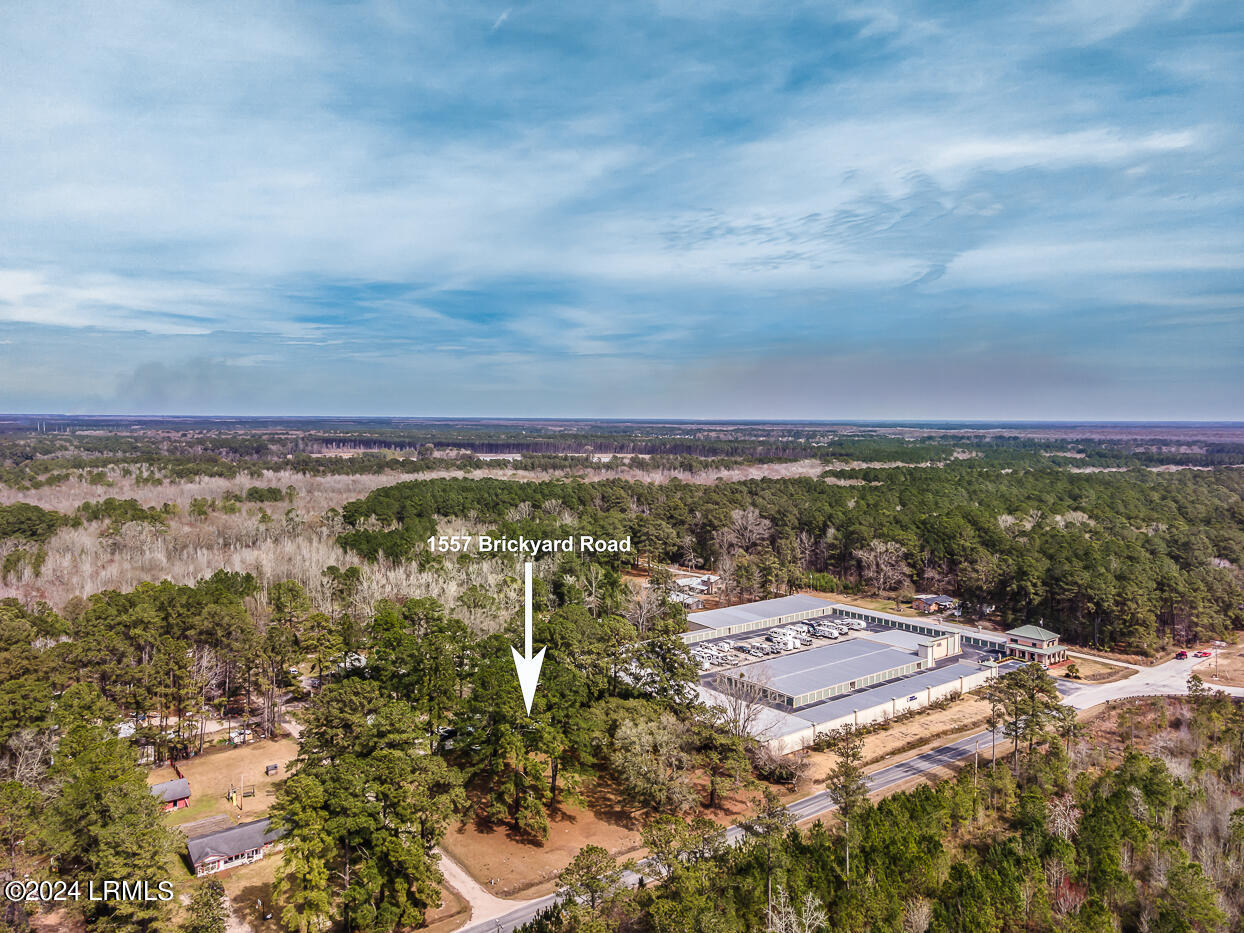 1557 Brickyard Road Hardeeville, SC 29927 - Photo 21 of 22 Aerial 5 with address